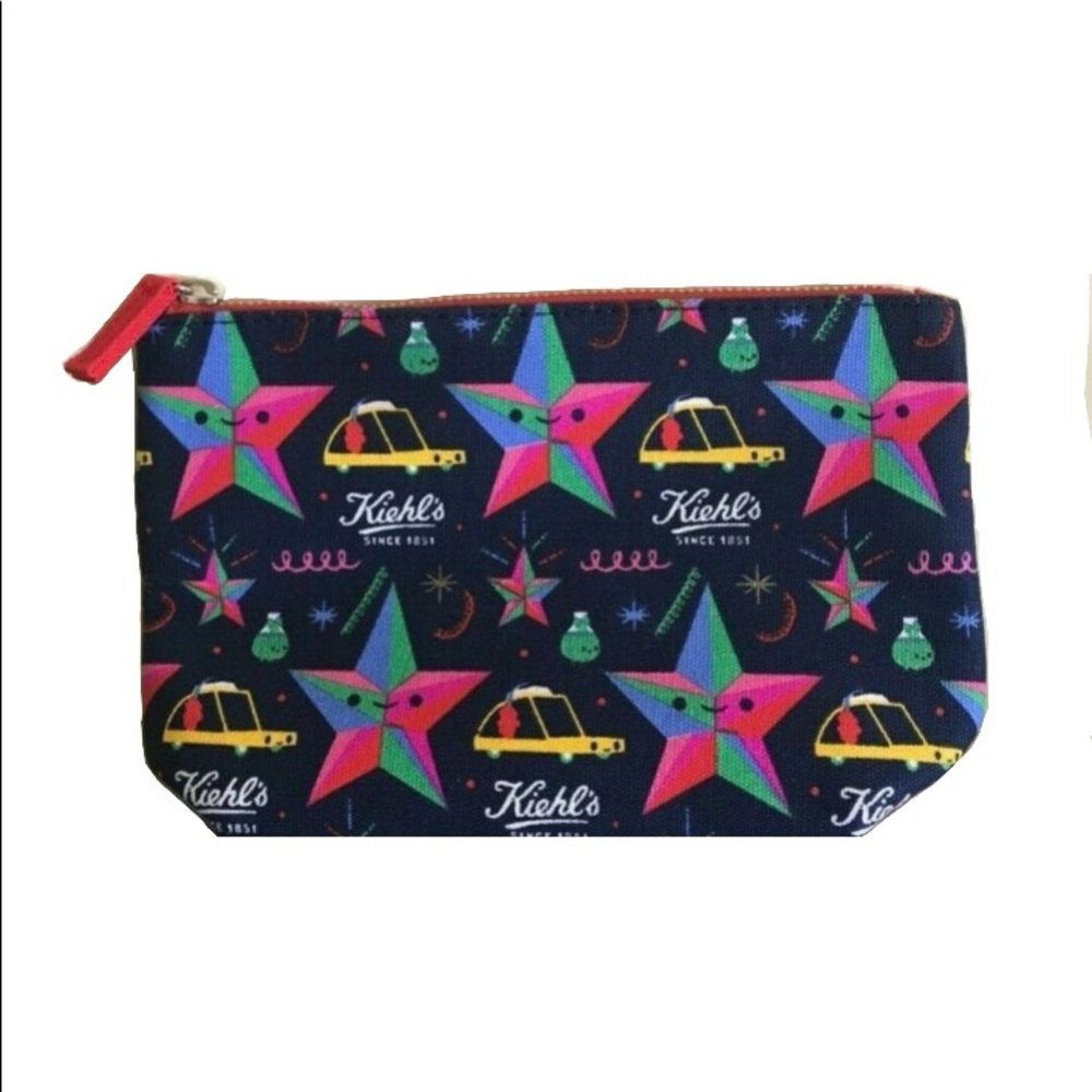 NEW Limited Edition Kiehl's Canvas Cosmetic Bag